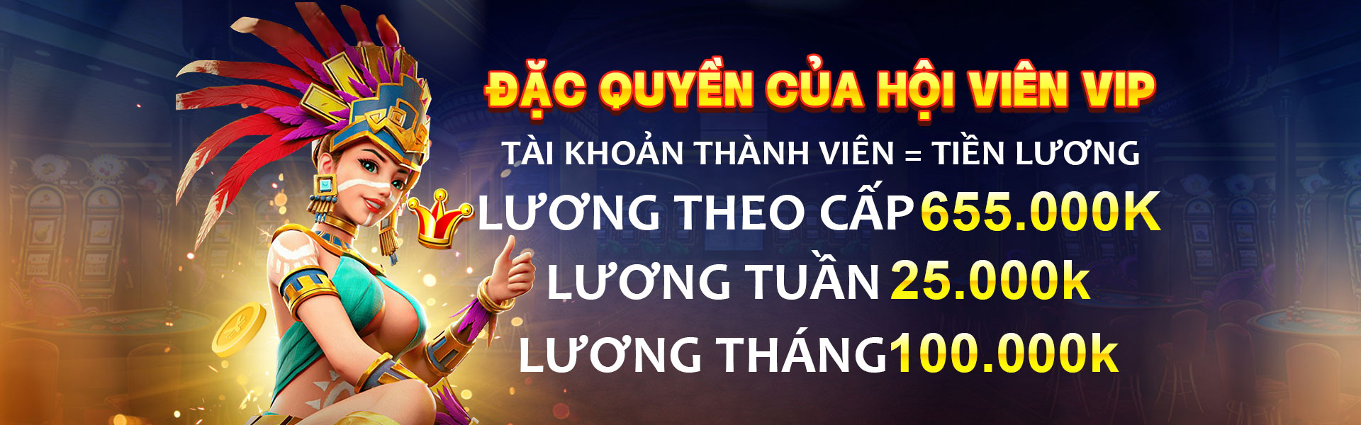 Hoàn trả casino và ưu đãi VIP
